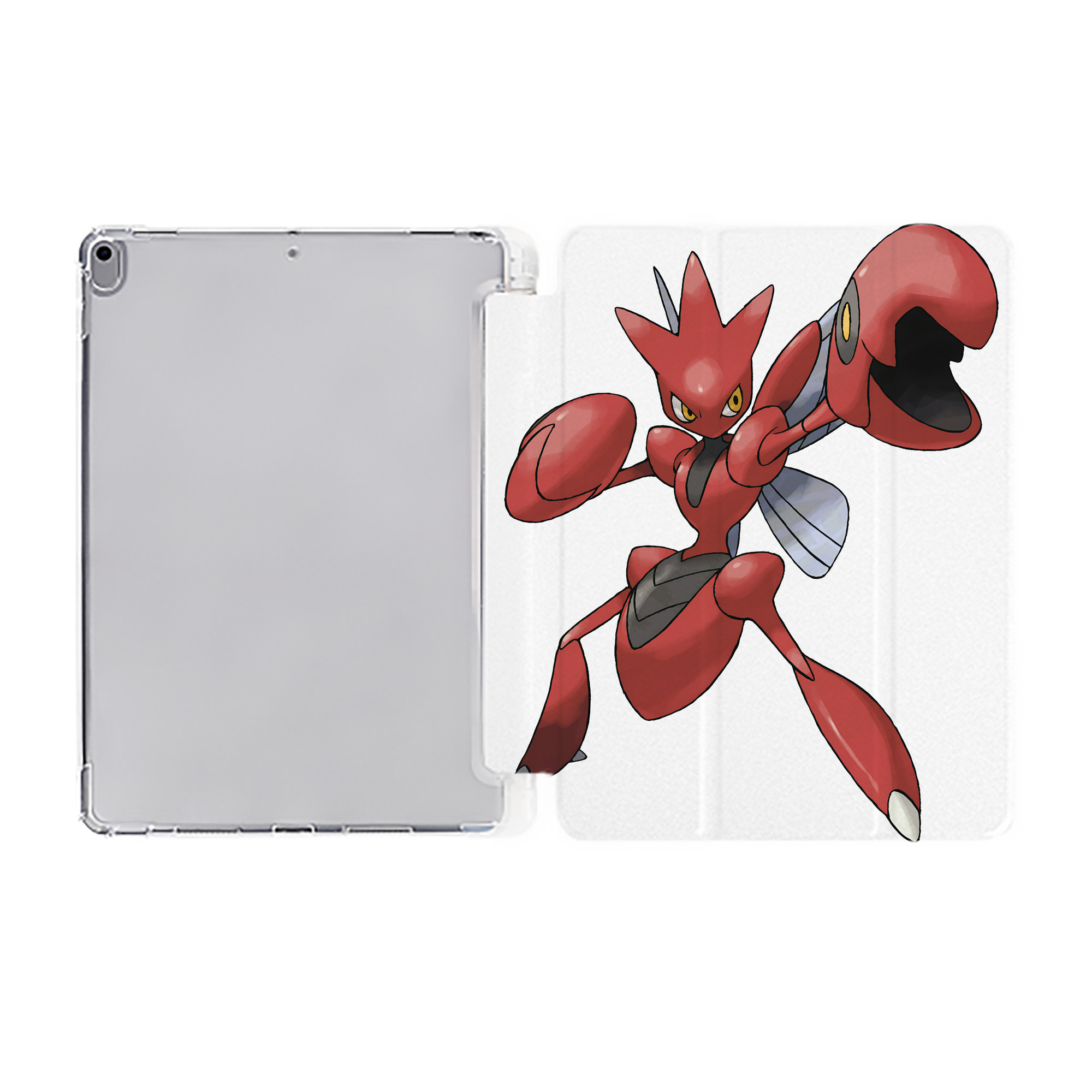 （画像用） ポケットモンスター Pokémon IPad ケース ペン収納付き 三つ折りスタンド PUレザー×シリコン 対応機種9.5/10.5/10.9インチ